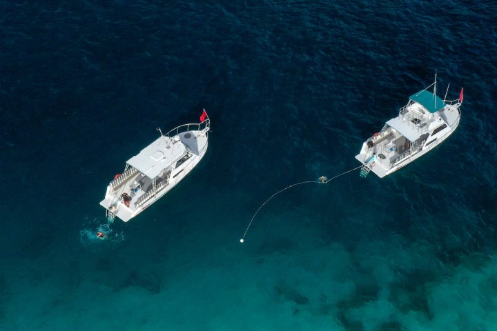 a boat on a body of water